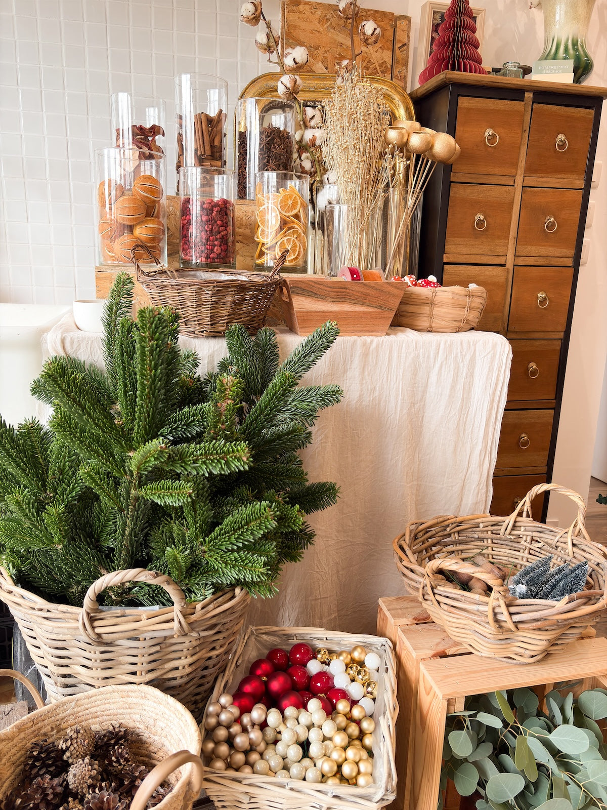 Atelier Noël couronne de l'Avent