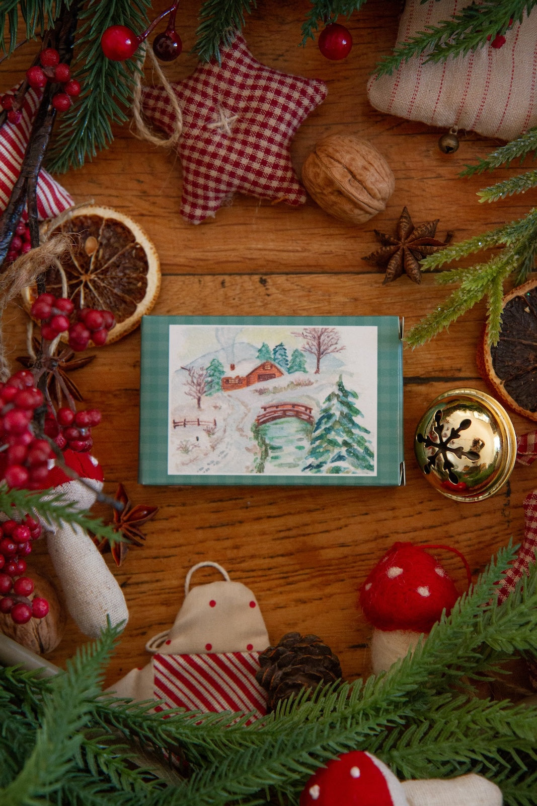Mini Puzzle Paysage d'Hiver Caro From Woodland