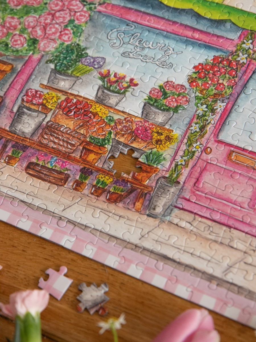 Puzzle Chez le Fleuriste Caro From Woodland (500 pièces)