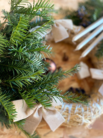 Atelier Noël couronne de l'Avent