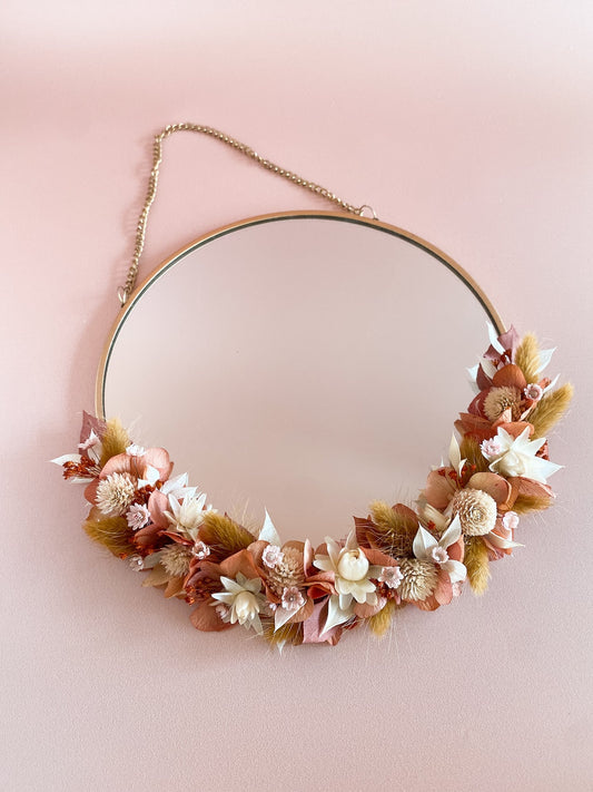 Atelier miroir fleuri