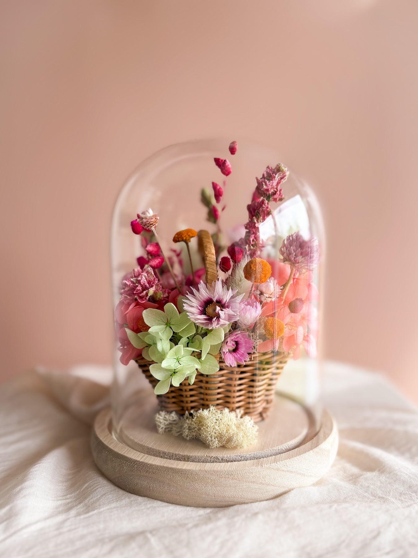 Grande cloche fleurie Ostara