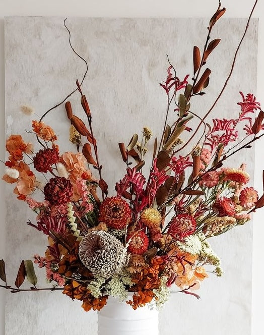Atelier Composition automnale en fleurs séchées et stabilisées