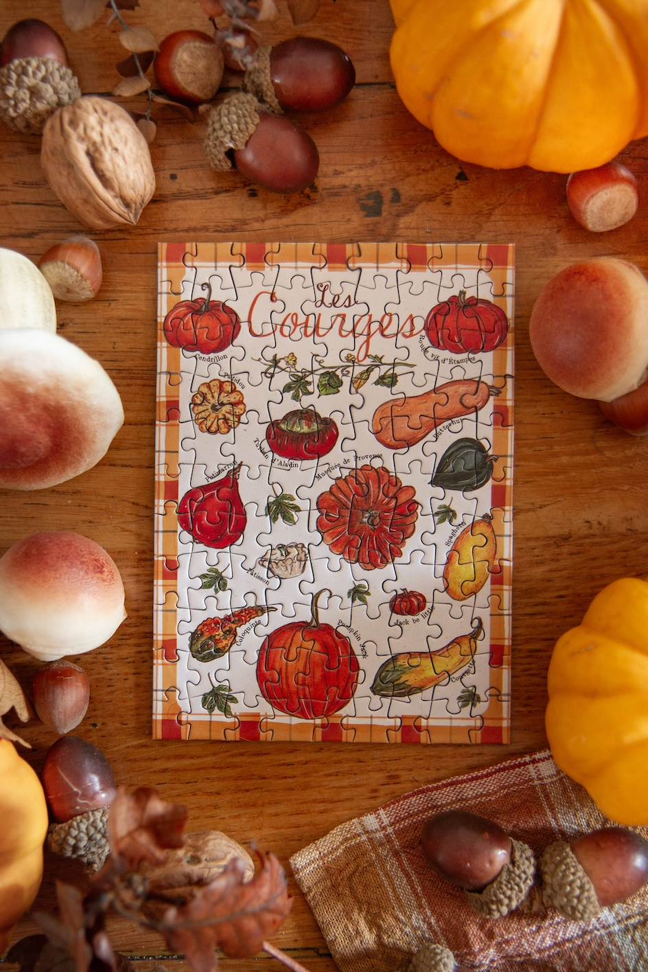Mini Puzzle Les Courges Caro From Woodland
