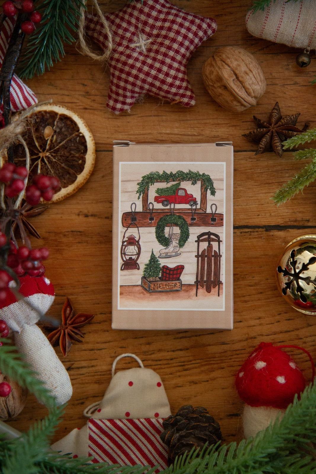 Mini Puzzle Noël Farmhouse Caro From Woodland