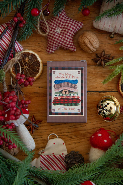 Mini Puzzle Pulls de Noël Ollie Caro From Woodland