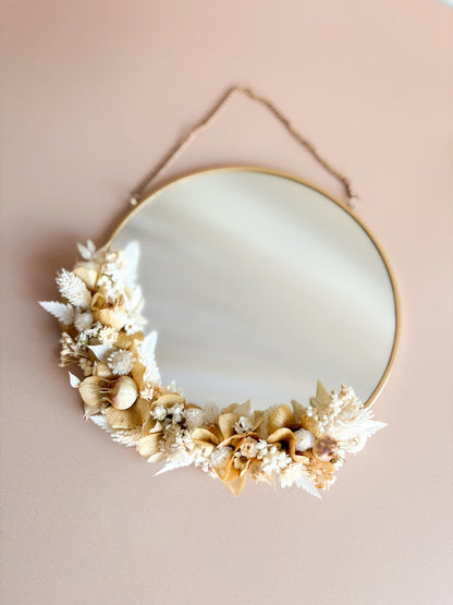 Miroir fleuri Athéna