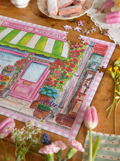 Puzzle Chez le Fleuriste Caro From Woodland (500 pièces)