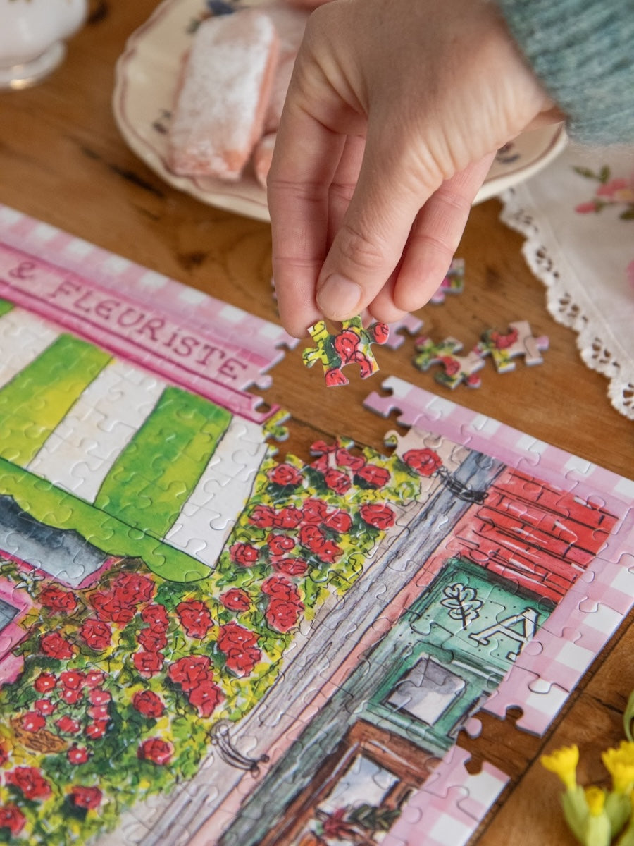 Puzzle Chez le Fleuriste Caro From Woodland (500 pièces)