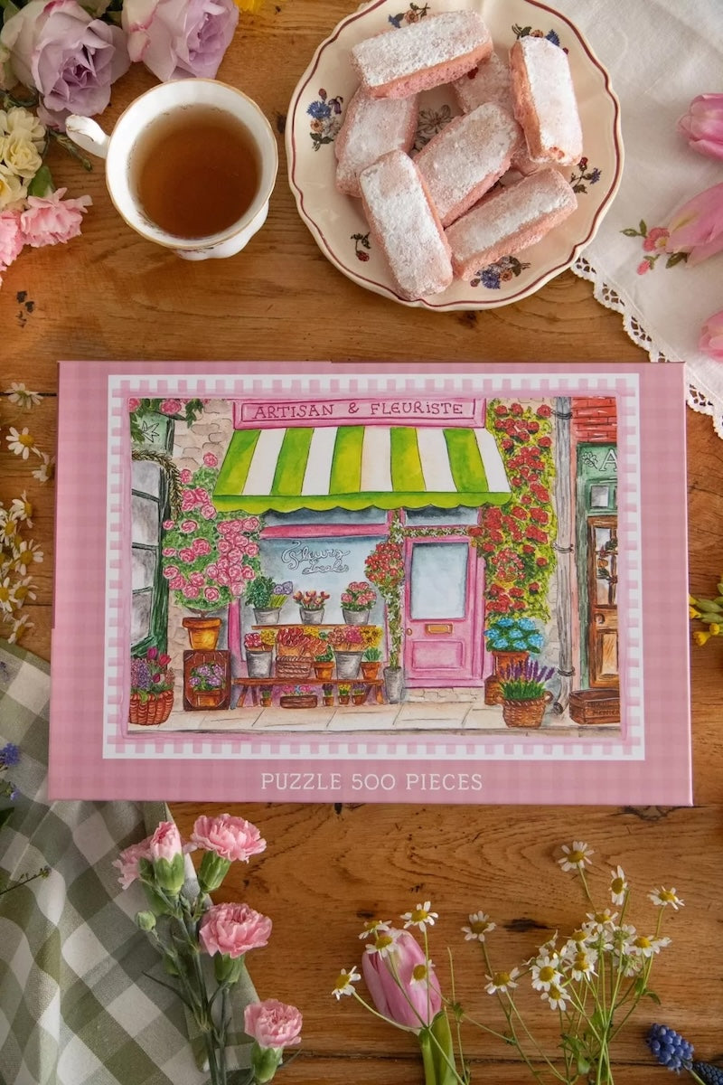 Puzzle Chez le Fleuriste Caro From Woodland (500 pièces)